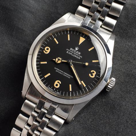 rolex explorer matte dial